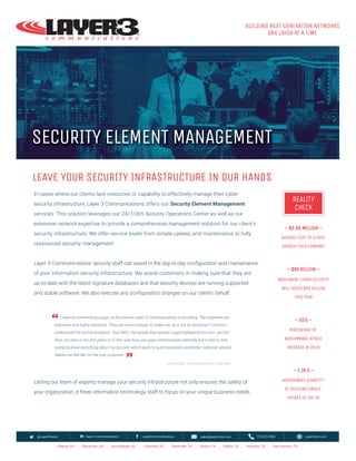 Security elementmanagement
