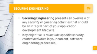 Security engineering | PPTX