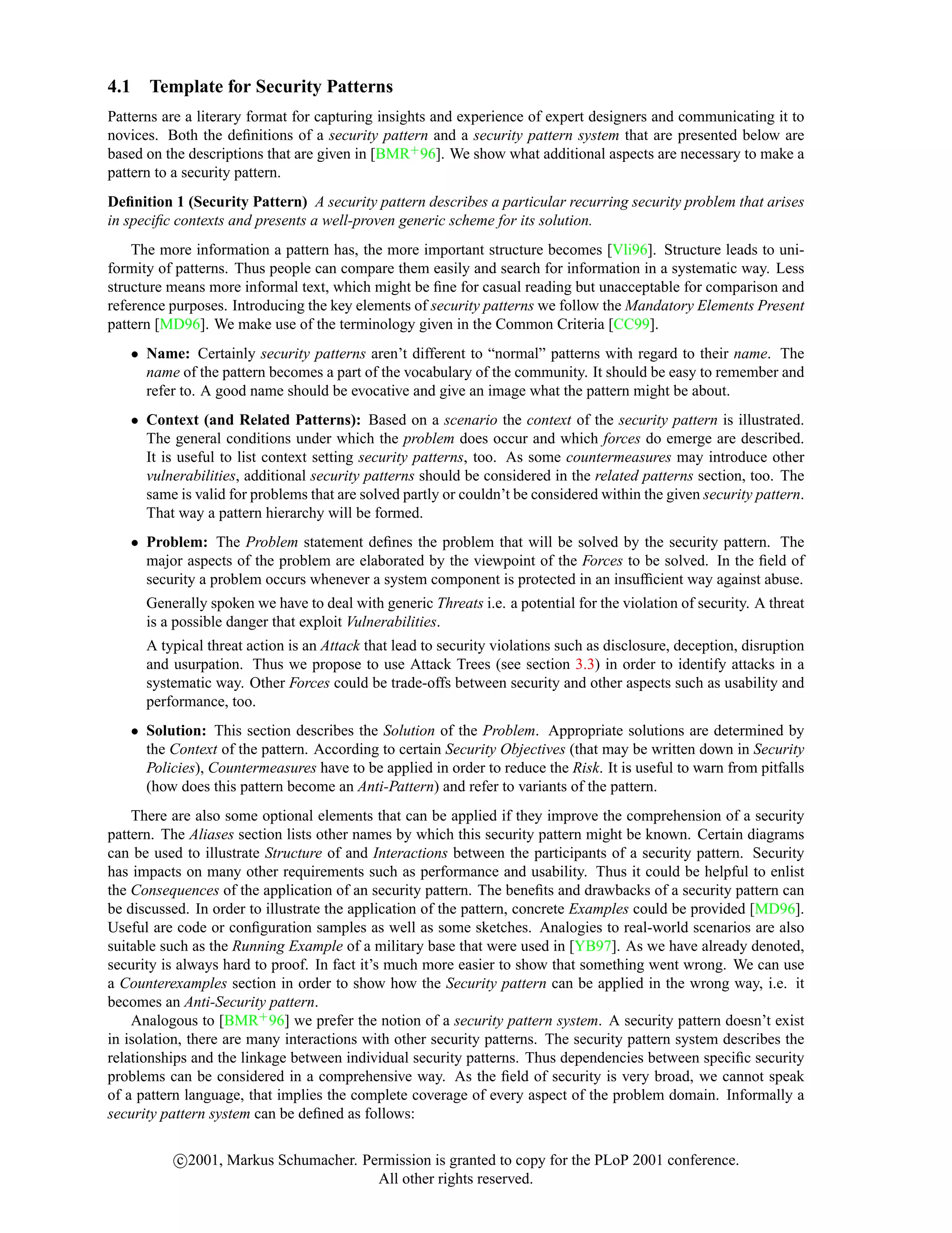Security Engineeringwith Patterns
