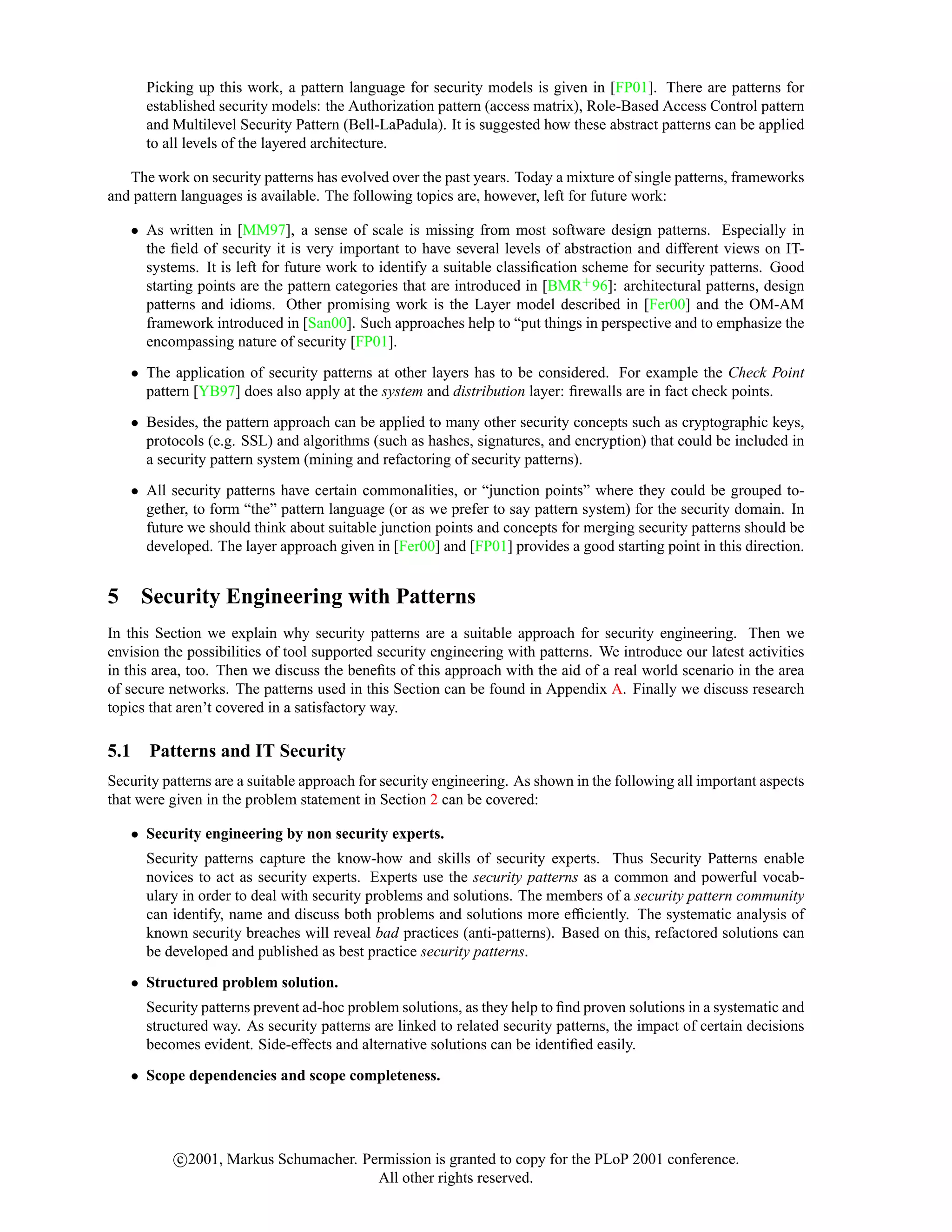 Security Engineeringwith Patterns