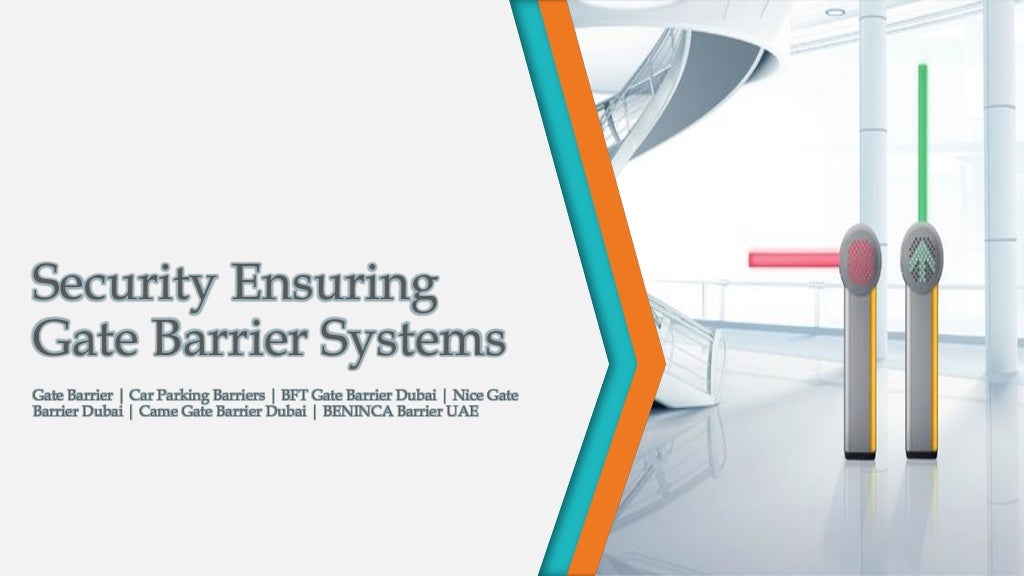 Gate Barrier Security Ensuring Gate Barrier System