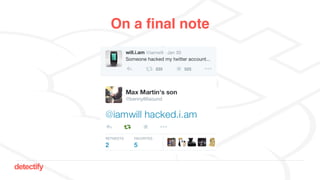 detectify
On a final note
 