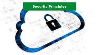 Security Principles
 