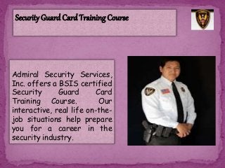 Ct Security Guard Card Classes – XYXWD