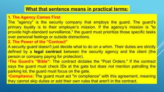 Comprehensive Guide to the Security Guard Code of Ethics and ...