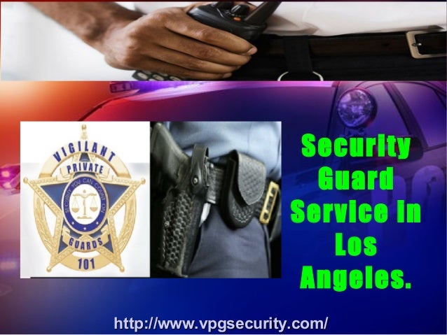 Security Guard Service in Los Angeles