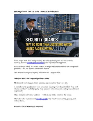 Security Guards That Do More Than Just Stand Watch.pdf