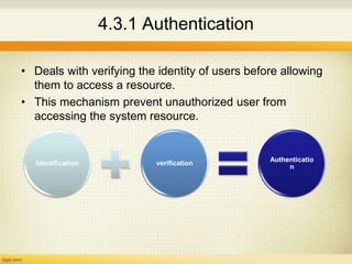 Security in distributed systems | PPTX
