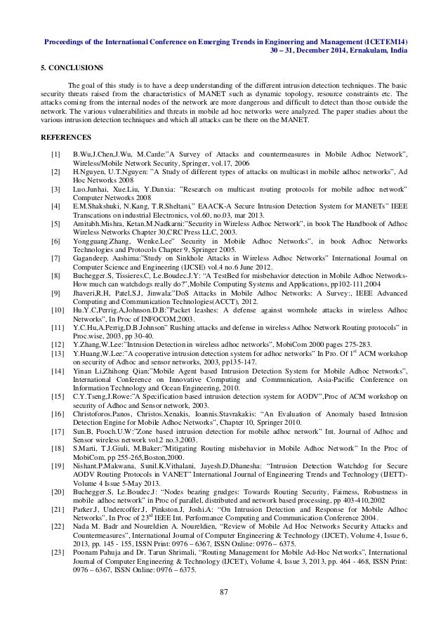 Top 10 PhD Research Topics in Manet [Thesis Writing Service]