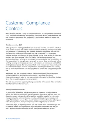 Security and Compliance In Microsoft Office 365 Whitepaper | DOCX