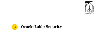 Security in oracle | PDF