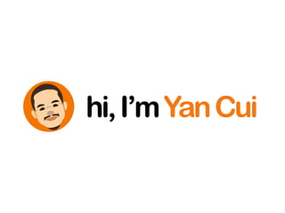 hi,I’mYanCui
 