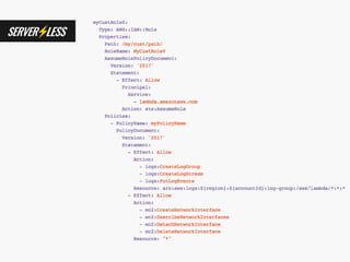 better in Serverless 1.X
 