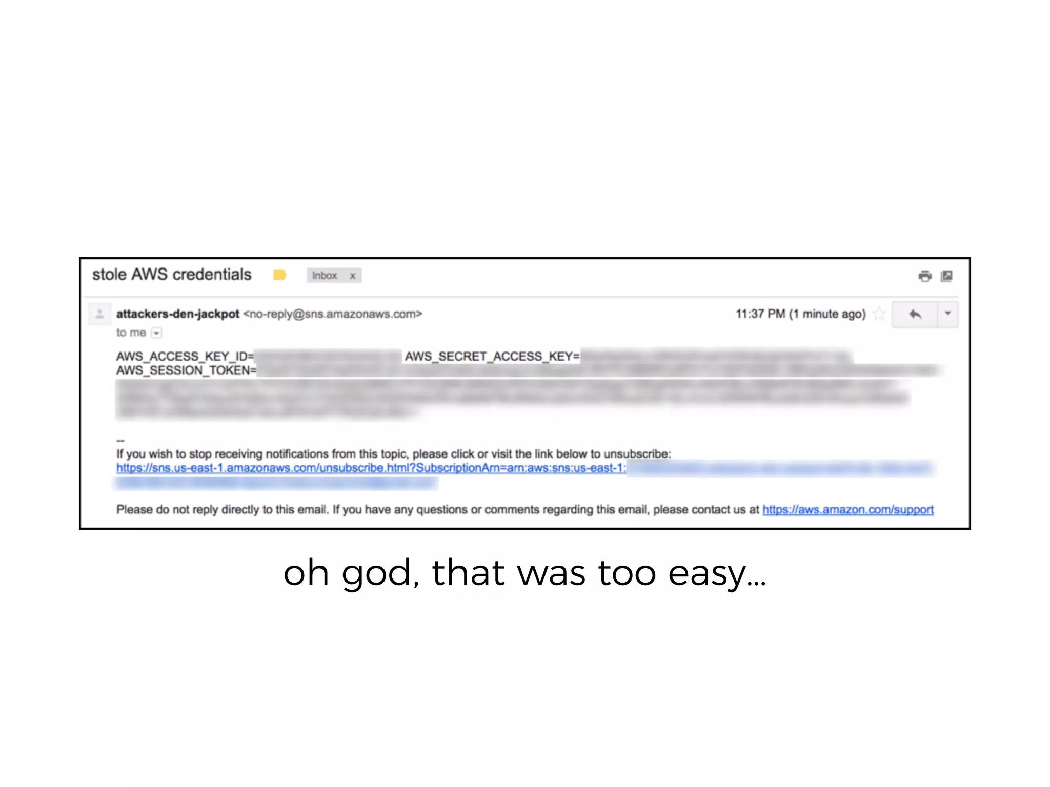 oh god, that was too easy…
 