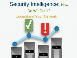 Understand Your Network
Security Intelligence: How
Do We Get It?
 