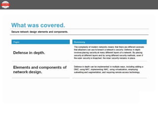 Security+ Lesson 01 Topic 04 - Secure Network Design Elements and Components.pptx