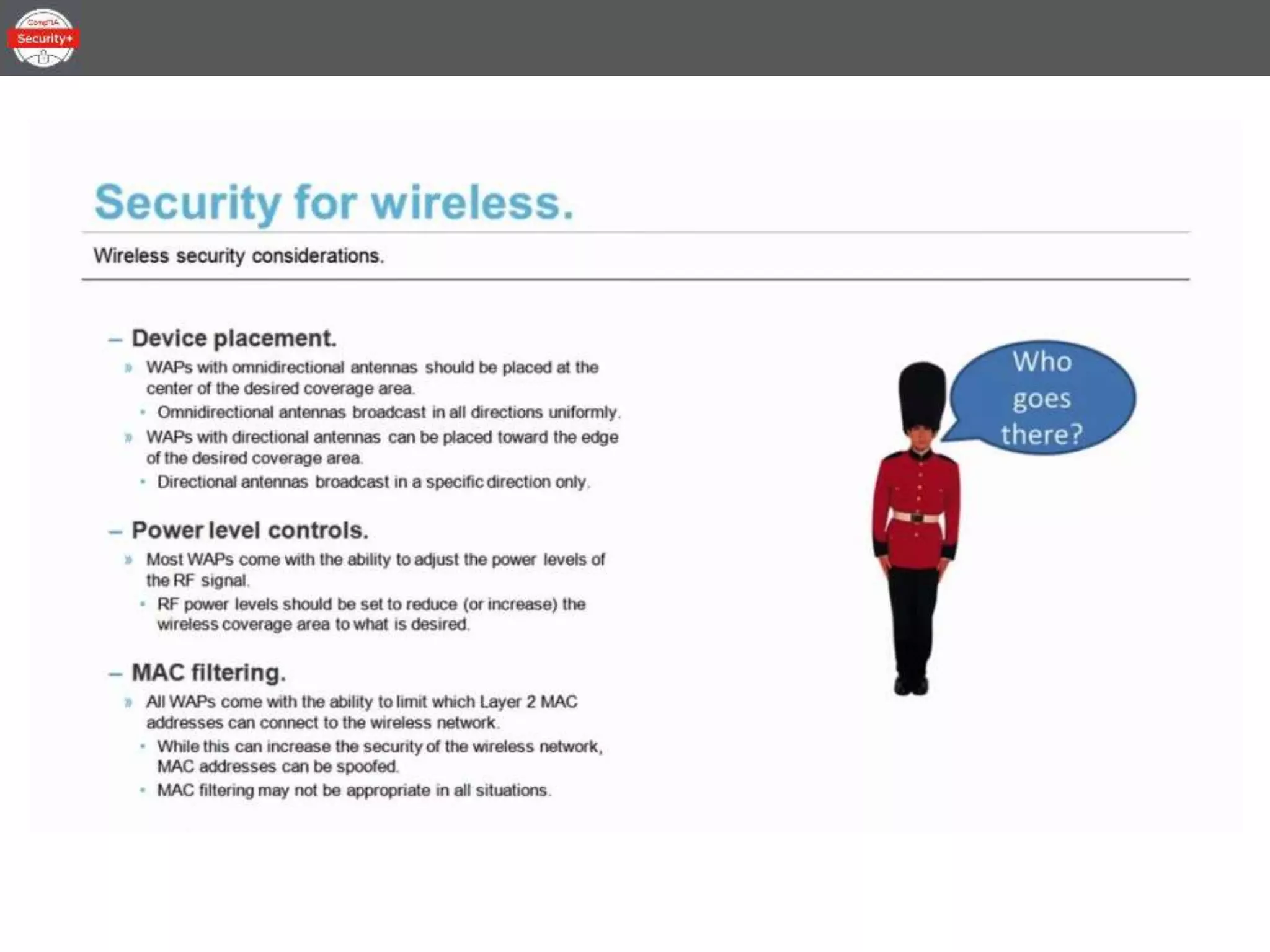 Security+ Lesson 01 Topic 06 - Wireless Security Considerations.pptx