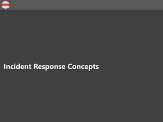 Incident Response Concepts