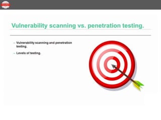Security+ Lesson 01 Topic 24 - Vulnerability Scanning vs Pen Testing.pptx
