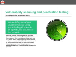 Security+ Lesson 01 Topic 24 - Vulnerability Scanning vs Pen Testing.pptx
