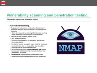 Security+ Lesson 01 Topic 24 - Vulnerability Scanning vs Pen Testing.pptx
