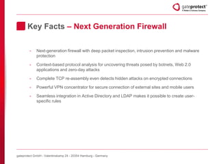 Gateprotect Security Made in Germany gateprotect | PPTX