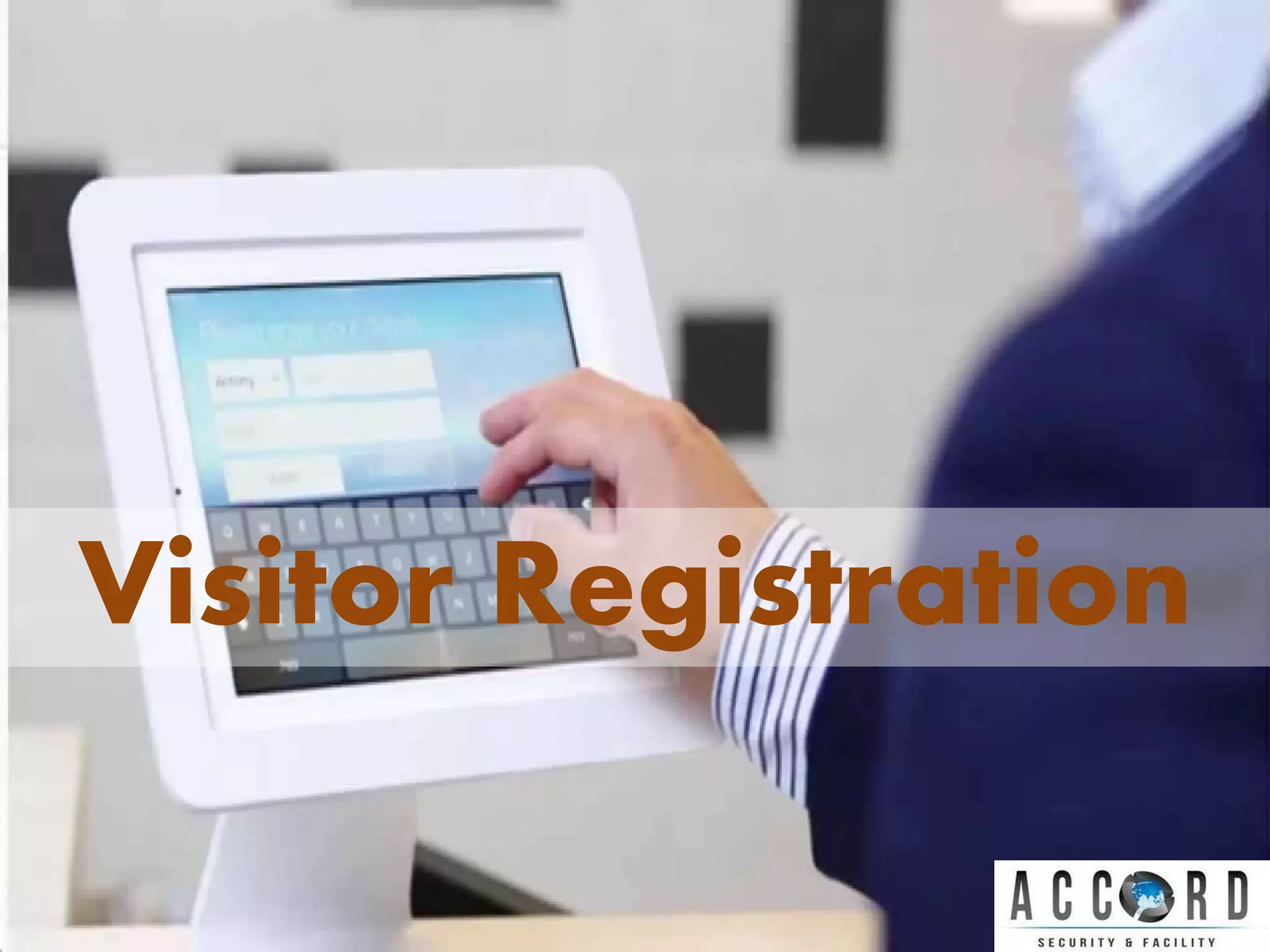 Visitor Registration