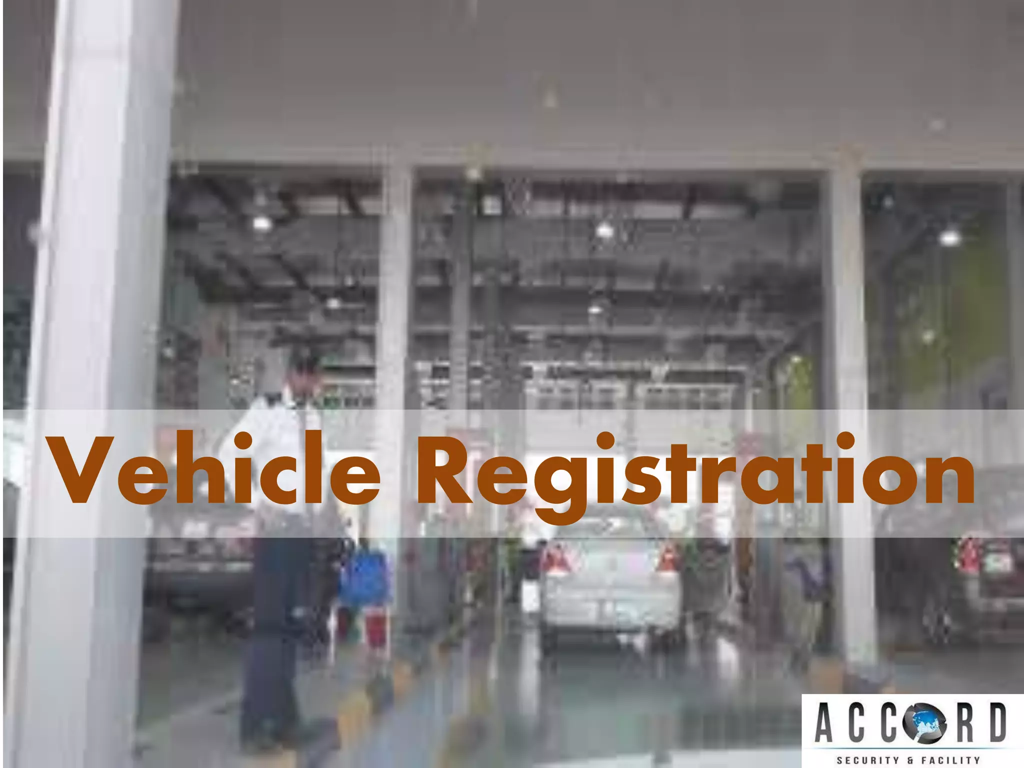 Vehicle Registration