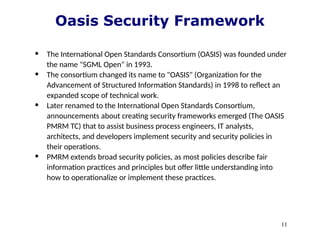 Oasis Standards.pdf Security Manager - Slides - Module 10.ppt