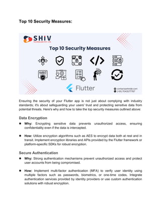 Flutter App Development Best Practices: 10 Essential Security Measures ...