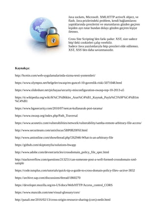 Security Misconfiguration (Güvenlik Yalnış Yapılandırma) | ODT