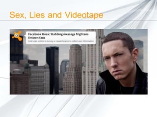 Sex, Lies and Videotape

 