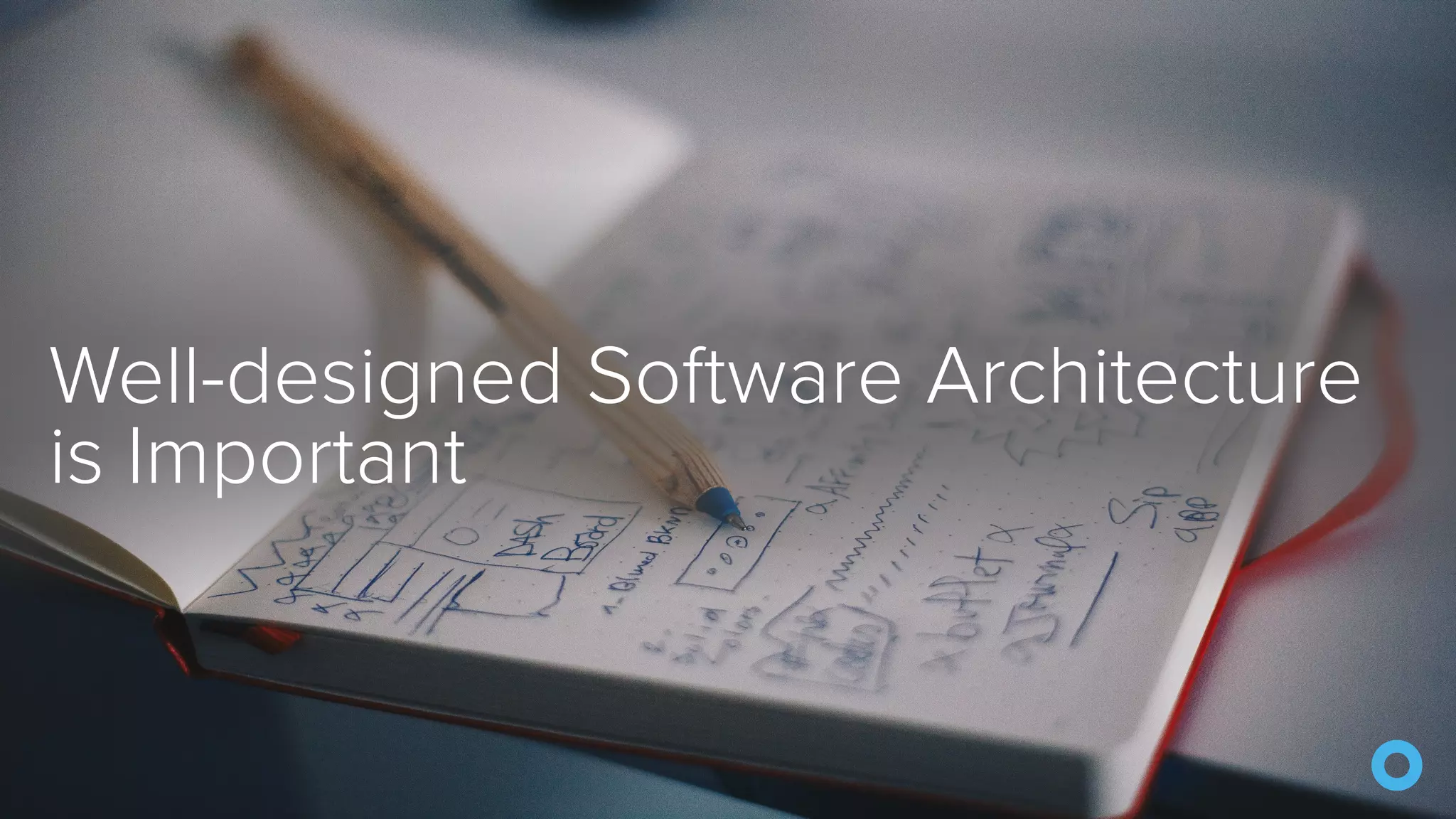 Well-designed Software Architecture is Important 
