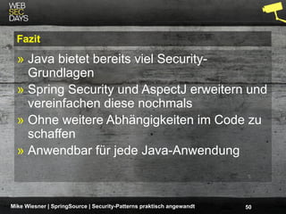 Java Web Security