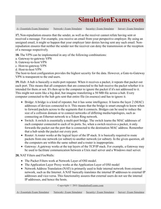 Comptia Security+ Exam Notes | PDF