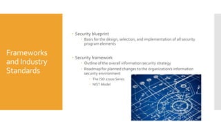 Security Policies and Standards | PPTX