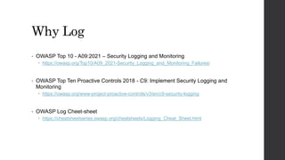 Security Practices - Logging.pptx