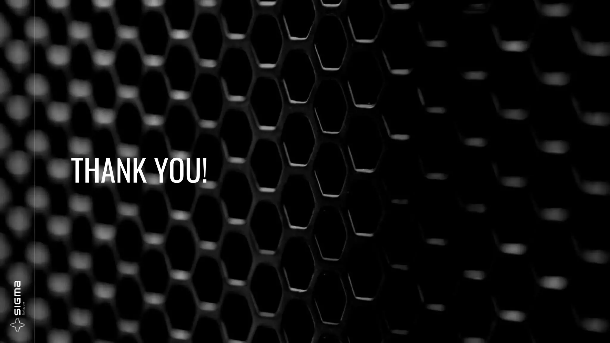 THANK YOU!
 