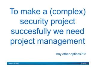 Security Projects & Projects Safety | PDF