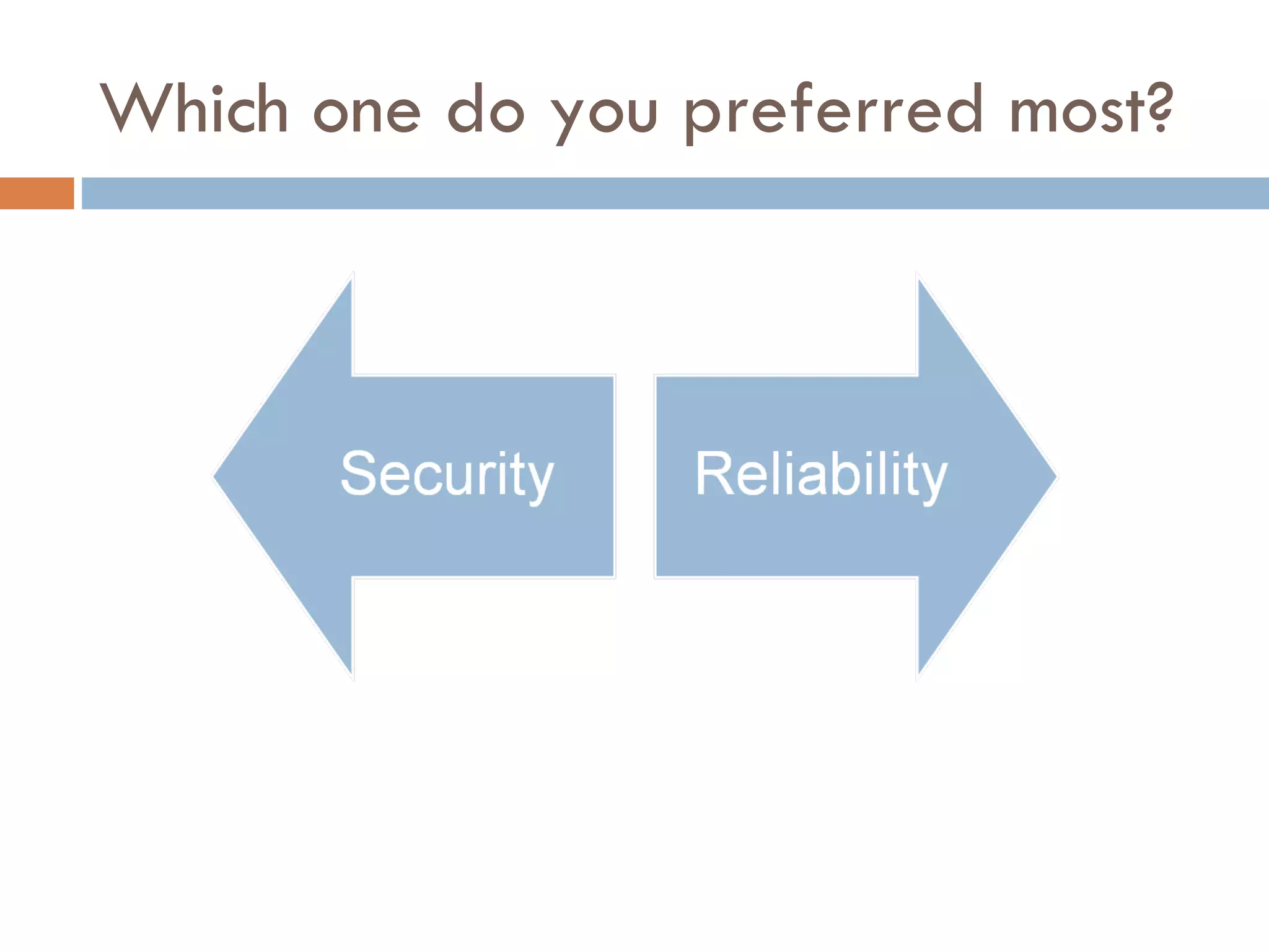 Which one do you preferred most?
 