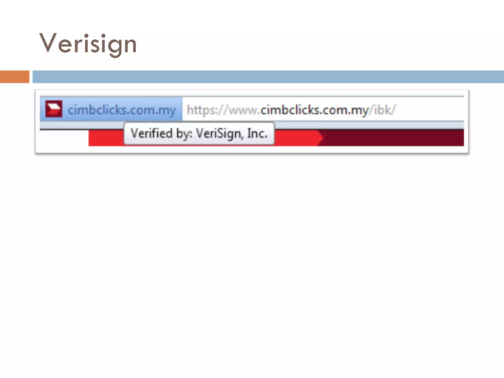Verisign
 