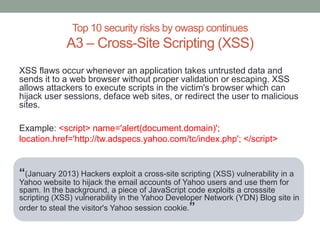 Security risks awareness | PPT