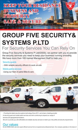 Group 5 Security Pvt Ltd | PDF