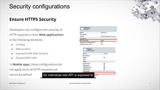 Security configurations
11
Security Specialization | Study Help Deck
Fábio Godinho | OutSystems ©
 