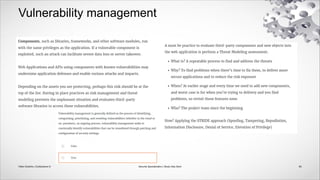 Vulnerability management
60
Security Specialization | Study Help Deck
Fábio Godinho | OutSystems ©
 