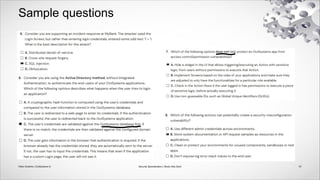 Sample questions
67
Security Specialization | Study Help Deck
Fábio Godinho | OutSystems ©
 