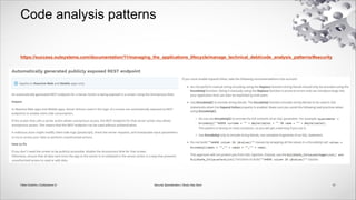https://success.outsystems.com/documentation/11/managing_the_applications_lifecycle/manage_technical_debt/code_analysis_patterns/#security
31
Security Specialization | Study Help Deck
Fábio Godinho | OutSystems ©
Code analysis patterns
 