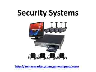 Security Systems




http://homesecuritysystemype.wordpress.com/
 