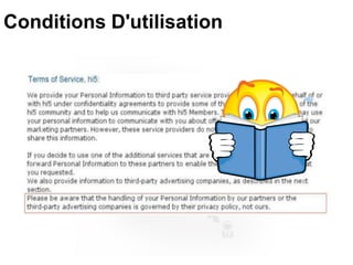 Conditions D'utilisation
 