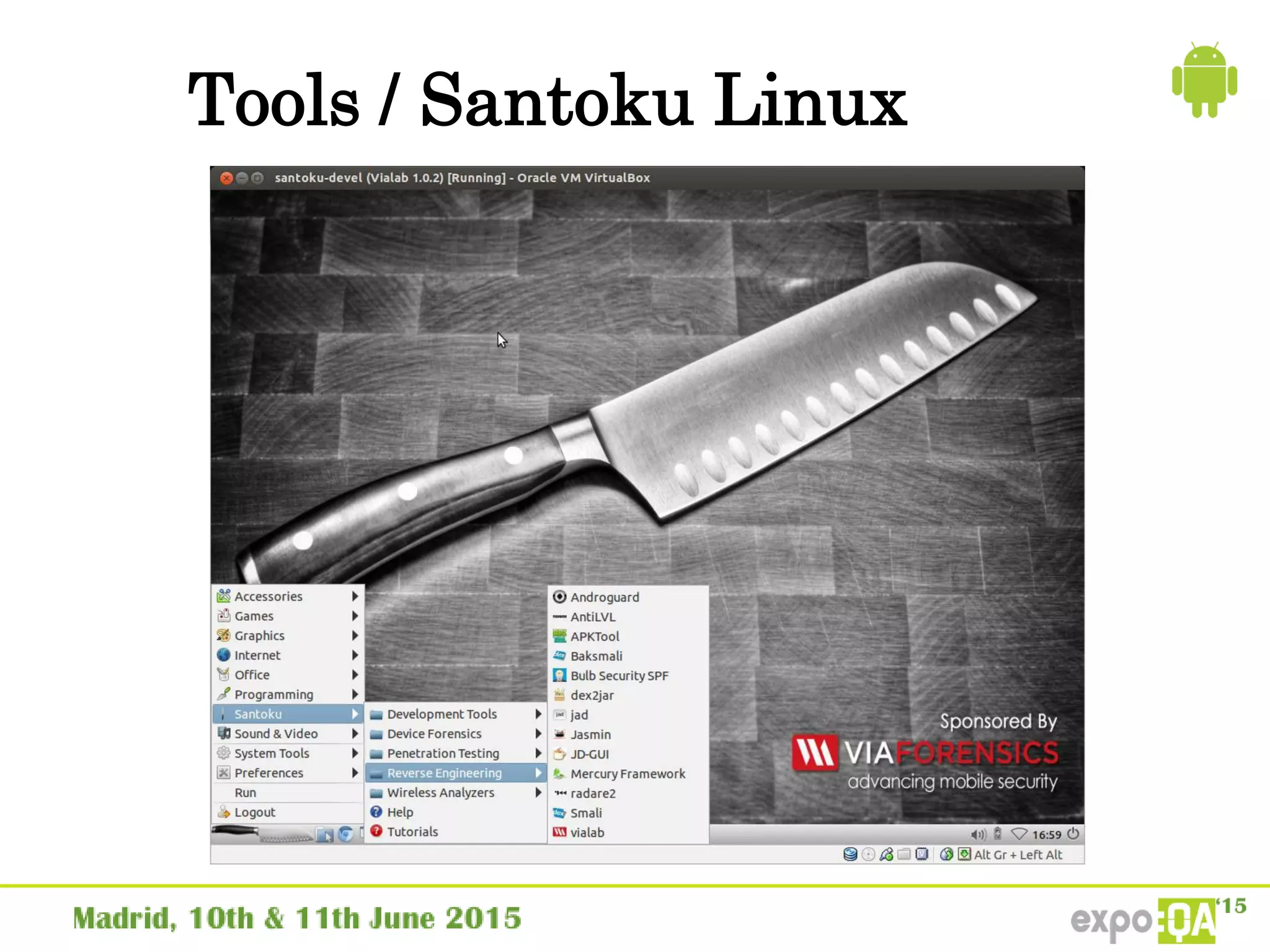 Tools / Santoku Linux
 